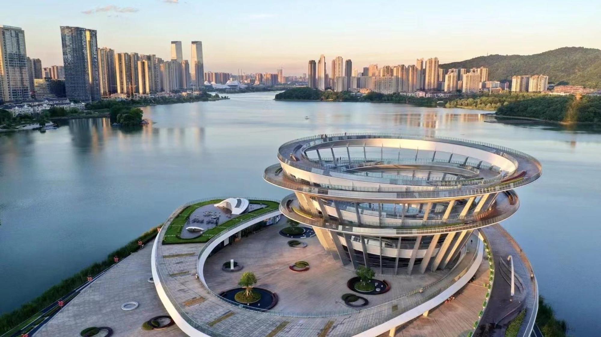 Hotel Indigo Changsha Meixi Lake Exterior foto